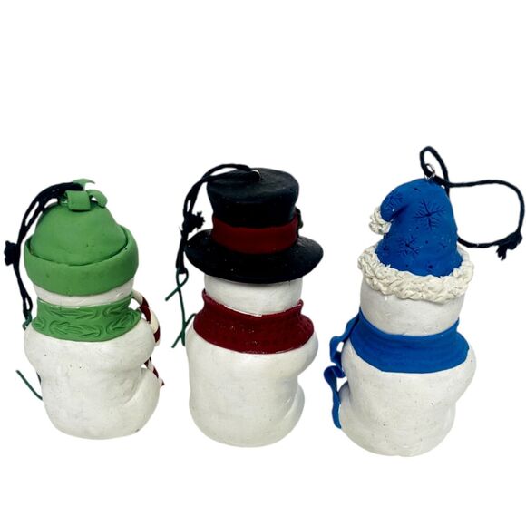 Christmas tree Ornament Lot Holiday Nativity Snowman Boots Pig Mouse Rat Vintage - Picture 4 of 16